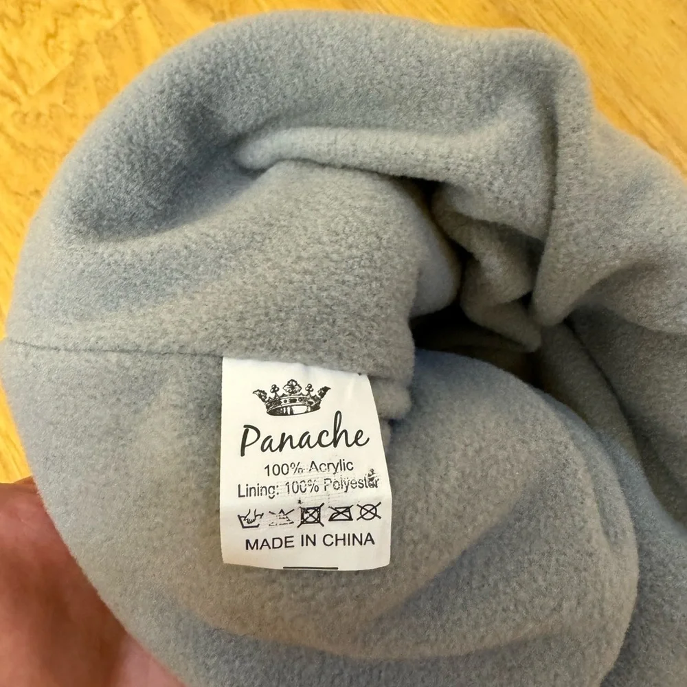 Panache Knit Striped Hat